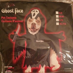 Ghost Face Pet Costume